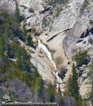 View of Upper Peppermint Falls