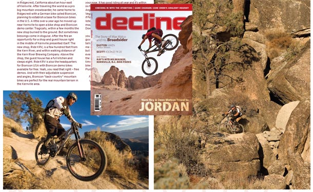 Cannell Trail in Decline Magazine