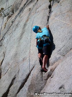 Spirit Rock climbing