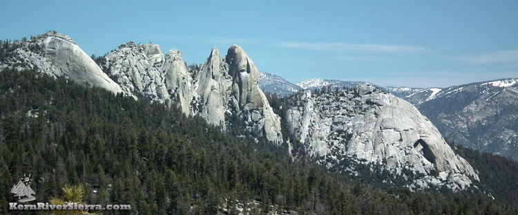 The Needles from Dome Rock