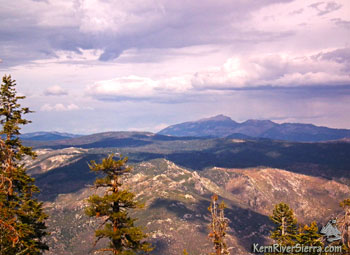 Olancha Peak view from Lookout Mountain